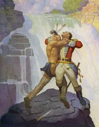 Illustration pour Le Dernier des Mohicans